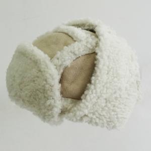Quality Sheepskin Winter Russian Trapper Hat Double Face Plush Style Adult Size for sale