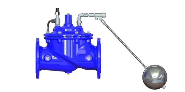 Buy EPOXY Coated Blue Float Control Valve Replaceable Seat Ring Available at wholesale prices