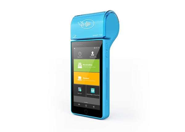 Buy Android Portable Mobile Handheld POS Terminal With Magnetic Stripe Reader EMV PCI at wholesale prices