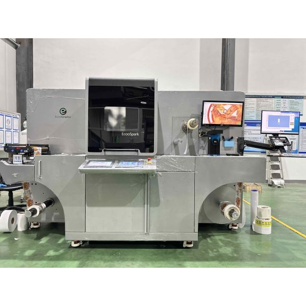 Digital Label Post Press Embellishment Machine EcooSpark