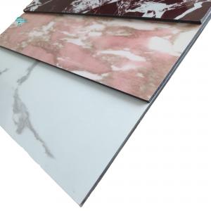 China 1220mm Marble Composite Panel AV Certified Acp Exterior Cladding Environmentally Friendly on sale