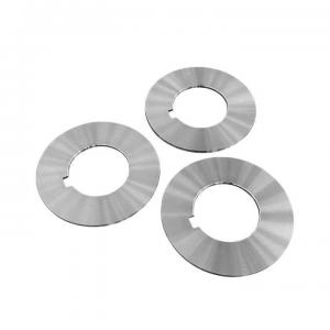 China Stainless Steel Rubber Cutting Blades Circular Slitter Round Cutting Blade Knife on sale