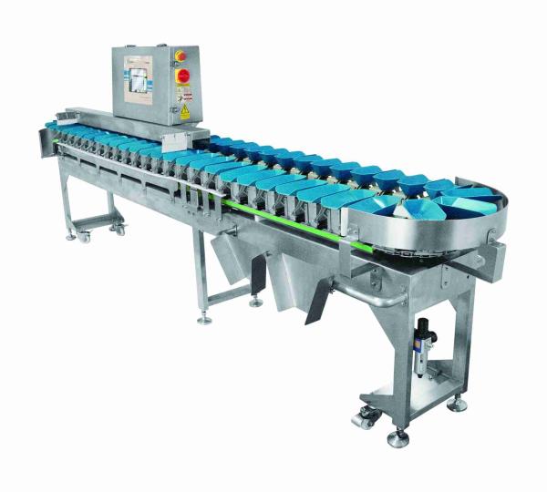 Buy Smart Small Size Tray Fruit Sorting Machine One Piece Weighing Machine at wholesale prices