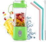 Compact and Portable Blender with Six Blades for Grinding Blending and More