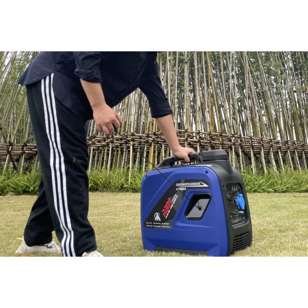 Portable Genset Silent Power Generator Low Noise 2kw Inverter 62db