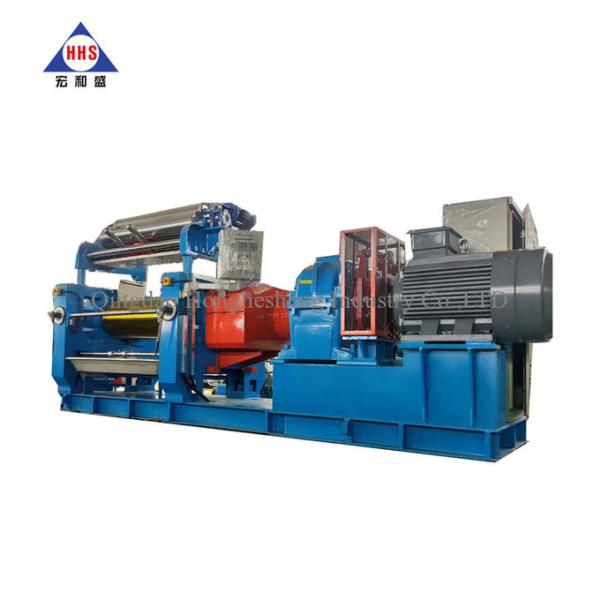 XK Series 400mm 37000W Open Mill Rubber Mixing For Sheeting
