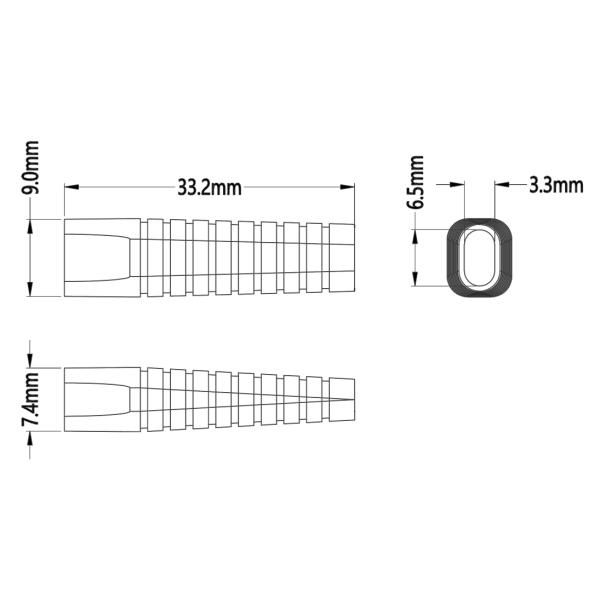 12 Core MPO Trunk Cable Multimode 50/125 3.0mm LSZH Aqua B Polarity Patch Cord