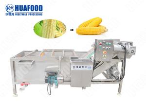Ozone Air Bubble Vegetable Washing Machine 3.75KW With Water Circulating System