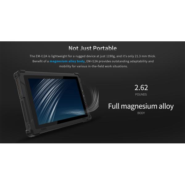 GPS NFC WiFi Rugged Tablets 10.1" Screen Drop Resistance Touch Screen Industrial