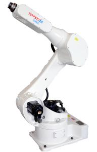 Quality Six Axis Industrial Welding Robots Pure White Color Motion Control Tech for sale