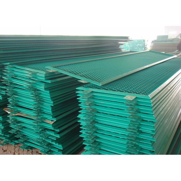 PVC Spraying Stamping Aluminum Expanded Metal Mesh 0.5 Thickness For Security