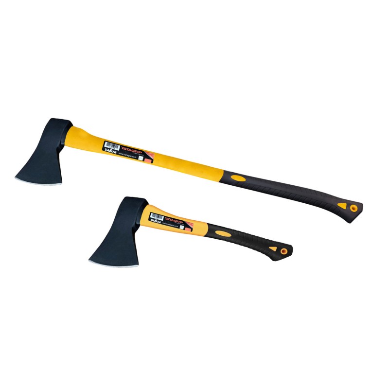 Axe with fiberglass handle