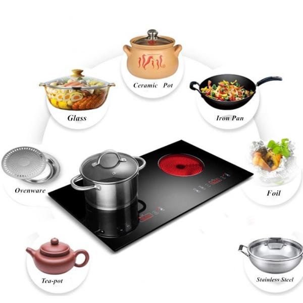 CB Approval Drop In 4.4KW Electric Induction Hobs