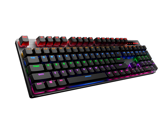 Cherry Switch Mechanical Gaming Keyboard RGB Backlight Aluminium Alloy