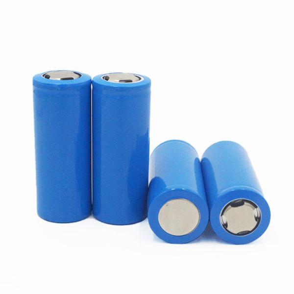 LiFePO4 Lithium 26650 Battery Cell Rechargeable Cylindrical 11100mWh 3.7V Ion