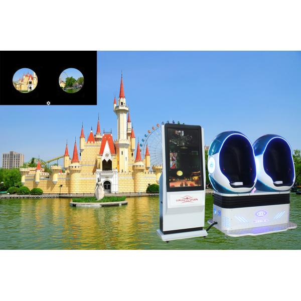 Game Center 9D Virtual Reality Simulator 360 Degree With Phone Controller Small Kiosk