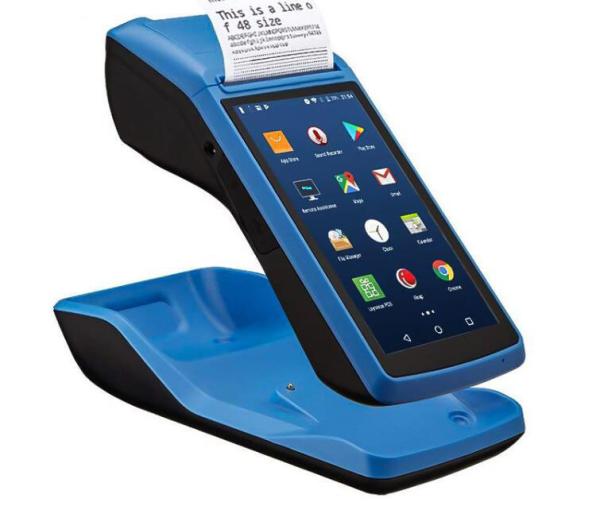 Buy Barway Android System Scanner Touch Screen Handheld Pos Terminal Machine with Printer at wholesale prices