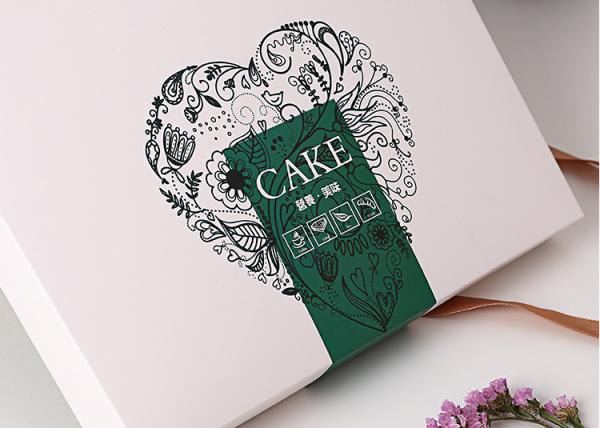 Custom Logo Recyclable Paper Birthday Cake Box CMYK Color Printing