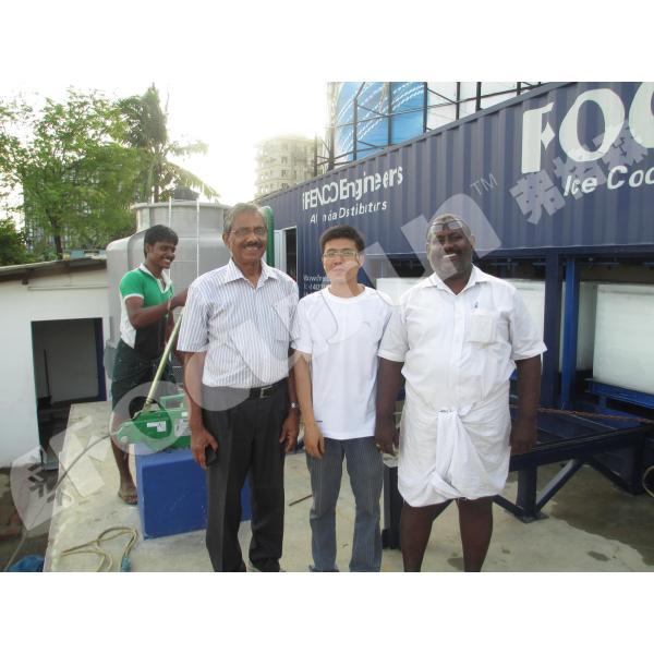 1ton/24hours-30ton/24hours Direct System Block Ice Machine with Video Technical Support