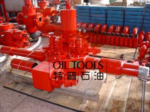 China Oil & Gas Christmas Tree Surface Test Tree API Flowhead For Surface Well Testing on sale