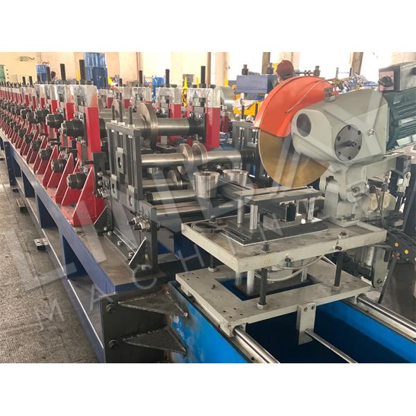 Gearbox Drive Cast Iron Structure Photovoltaic Rack Roll Forming Production Line