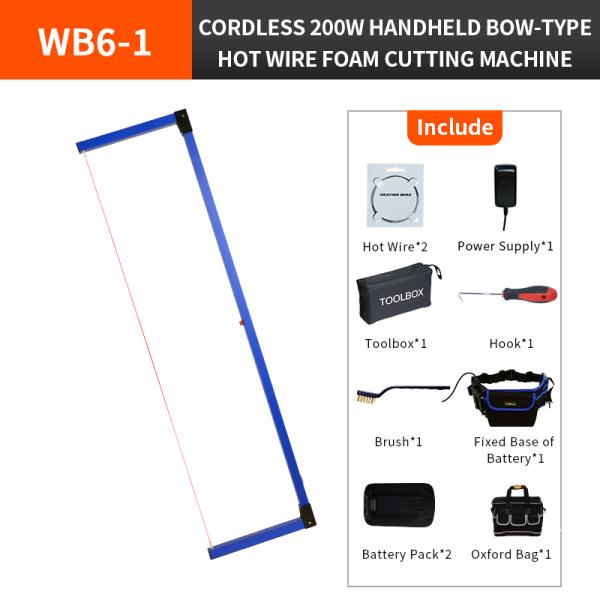 Bow Type 200W Hot Wire Foam Cutting Machine Handheld