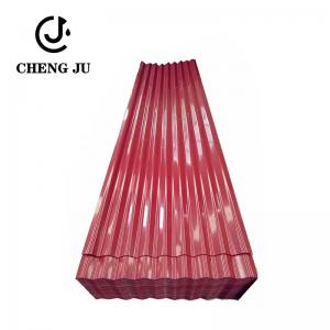 China Colour Coated Roofing Sheet Galvalume Dx54d Corrugated Galvanized Sheet Metal on sale