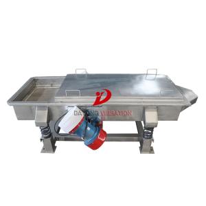 Easy Maintenance High Accuracy Linear Vibrating Screen In Metallurgy Industry