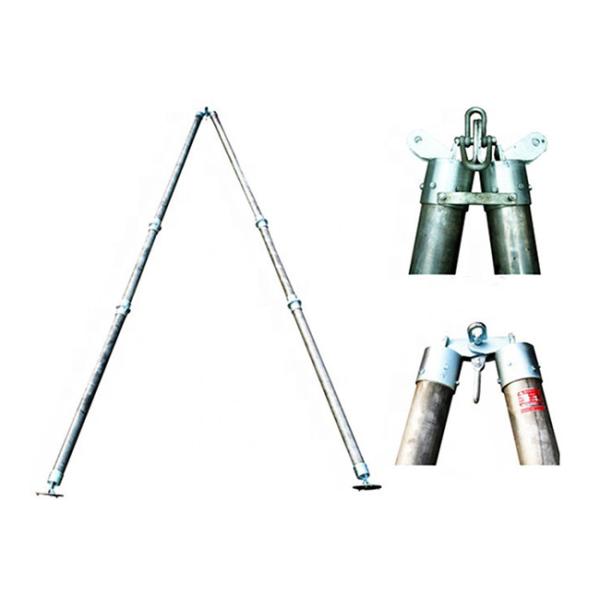 Transmission Line Stringing Tools Aluminum Alloy Extension Gin Pole
