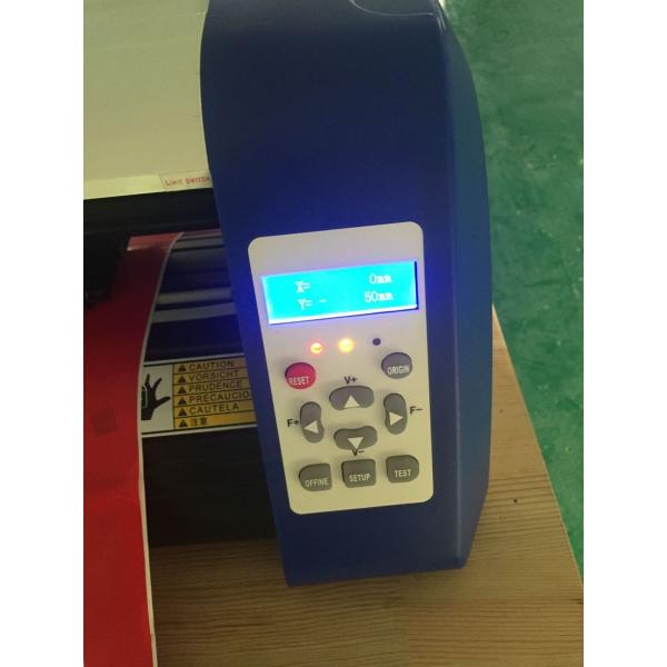 High Speed Vinyl Cutter Sign Cutting Plotter With Manual Contour Cut Functions