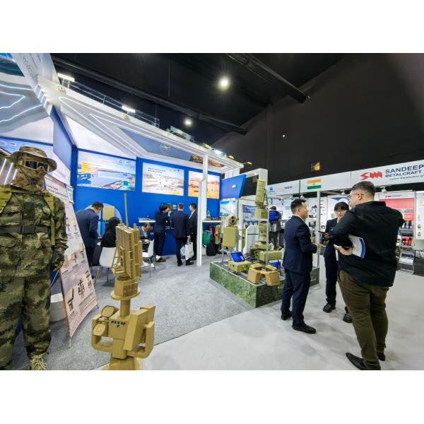 Two Dimensional Four Sided Active Phased Array Radar 15Km Detection Zone