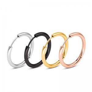 Fashion Body  Jewelry 4 Colors Fancy Jewelry Cheap Unisex Mini Hoop Stainless Steel Earring