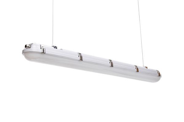 Buy 2ft 4ft 5ft 140lm/W IP66 LED Tri Proof Light 90min Emergency With Motion Sensor at wholesale prices