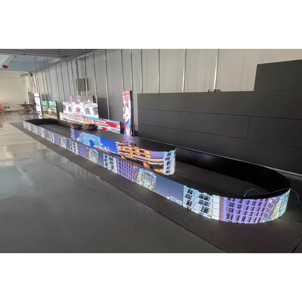 Flexible LED Display,Popular With Curved And Cylinder Shapes For Flexible Led Screen.