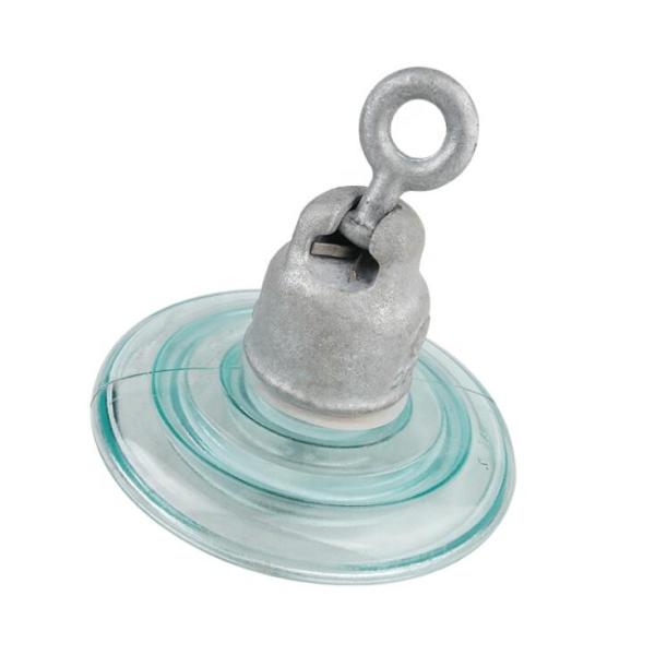 Anti Pollution 70kN 140kV High Voltage Glass Insulator