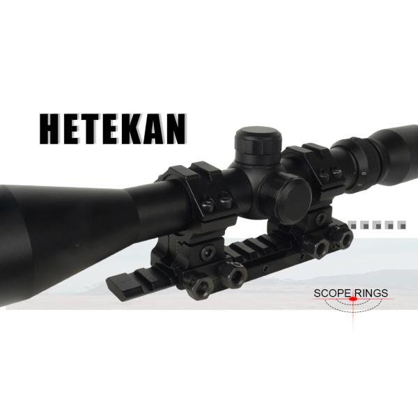 1 Inch Picatinny Rail Mounts For Scopes Adjustable Height Tactical Scope Rings