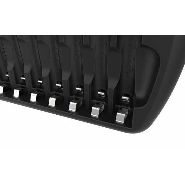 8 Slot AA AAA Nimh Smart Charger DC 12V 1A Suitable For 1 - 8pcs Cell