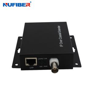 NF-1801 10/100M IP over BNC Port Extender 1.5km 10/100Base-T RJ45 to Coaxial Converter DC12V Smooth and Stable Network Performance
