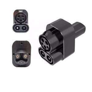 China DC 500-1000V CCS1 To Tesla Adapter Combo Charger Adapter For Model 3 Y S X Up To 175kw 400 Amp on sale