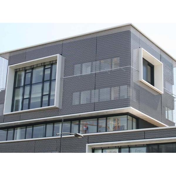 Architectural Metal Conveyor Belt Fashionable And Firm Structure For Building Facade