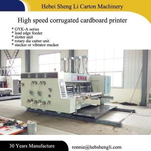Buy cheap Efficient Cardboard Box Printing Machine Easy Operation L5500*W4500*H2500mm from wholesalers