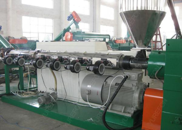 with Omron temperature control, Recycled PP PE plastic flakes pelletizing