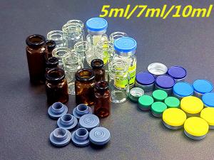 China Lyophilized Powder Medical Glass Vial 15ml Injection Vial on sale