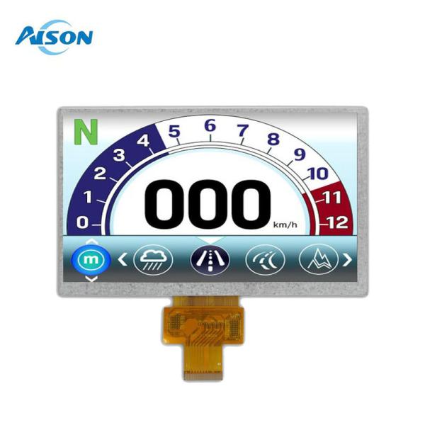 Buy -40 to 95 Degree 7 inch Custom LCD Display Module 40pin LVDS Interface 500cd/m2 at wholesale prices