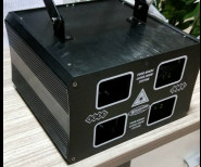 30watt 4 Color Laser Light 4 Head Rgb Laser Light Projector With Stepper Motor