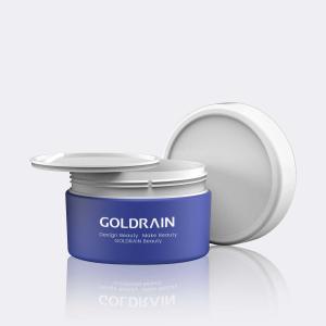 Quality Empty 50ml 100ml 200ml PP/PP PCR Jars For Cosmetics GR721C Bi-injection for sale