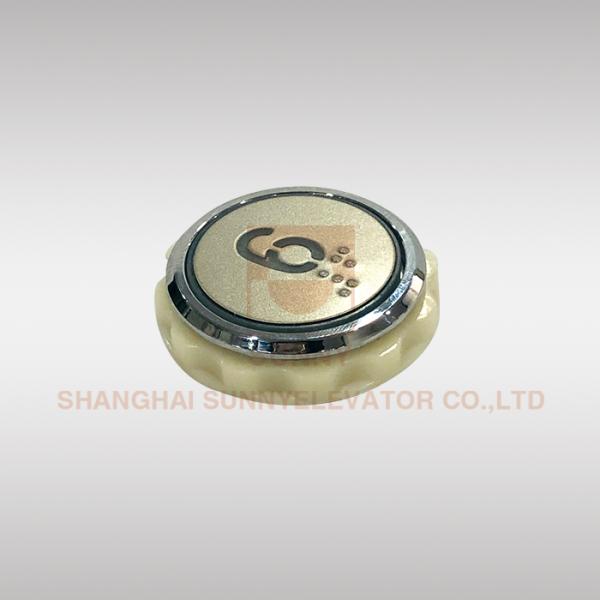 Elevator Push Button Switch Round Shape 1.5-3 Mm Installation Plate Thickness