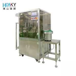 China Automatic Essential Oil Small Bottle Filling And Capping Machine With High Precision Ceramic Pump on sale