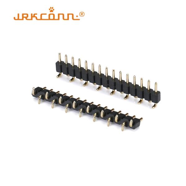 Buy 1X15Pin 2.54 Mm Pitch Connector Single Row 3.0mm Black PPS Smt Header Connector at wholesale prices