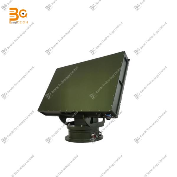 One-dimensional active phased array Ku-band radar with short-range low-altitude radar detection